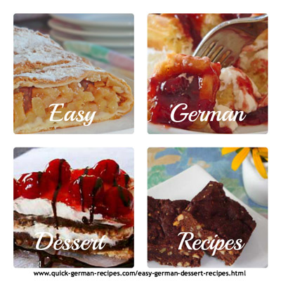 Easy Dessert Recipes | Quick German Recipes