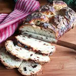 Braided Bread Recipe: Discover the classic German Hefezopf, a sweet, lemon-scented bread with raisins and almonds, perfect for holidays or any day of the year!