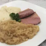 This German-style peameal bacon roast with sauerkraut is my favorite hands-off slow cooker meal ... simple, hearty, and wunderbar