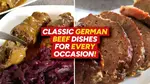German Beef Recipes that hit the spot! From tender Rouladen to rich Sauerbraten, Oma’s classics bring bold, hearty flavor to every meal—made easy.