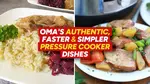 Oma's easy German pressure cooker recipes bring you classic flavors—like sauerbraten and rouladen—made faster, simpler, and just as delicious as ever.
