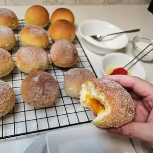 Looking for real German donuts? These Berliner, aka Krapfen, are Oma-style classics, soft, lightly sweet, and perfect for filling, sharing, and reminiscing.