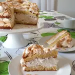 Oma's German Blitz Torte is so quick & easy to make. Looks amazing. Tastes amazing. It's great for holidays 'cause Blitz means lightning & this IS lightning fast to make!