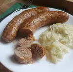 These air fryer bratwurst are such a splendid German treat, made quickly and conveniently in the Instant Vortex Plus Air Fryer Oven! Serve alongside homemade sauerkraut for a yummy treat!