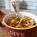 This gouda macaroni and cheese is actually made with THREE of my favoirte cheeses. This decadent dish is so comforting and is certainly one for the books. 