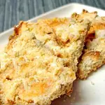This easy crumb cake is one of those easy German recipes sent in by another Gerhild. With fruit tucked under the crumb topping, it's so tasty! Great for afternoon coffee break.