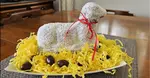 Looking for a German Easter Lamb Cake recipe? Look no further! Try Oma's creative and delicious chocolate version to start your own tradition. It's vegan, too!