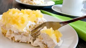 Easy Flaky Pineapple Dessert