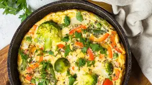 A frittata recipe that’s quick and easy, with a German twist. Try this when you need a special supper!