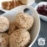 Oma's German bread dumplings are great when there's gravy to soak up. These Semmelknödel are from Bavaria and are an easy way traditional side dish for your German meal.