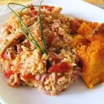 This German rice recipe is so simple and economical. It's easy to alter according to your tastes. It's also easy to extend it with a few extra cans of vegetables and feed a crowd.