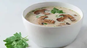 A "homemade" cream of mushroom soup that is really easy, really quick, and really, really good? You'll never think it all came from a bunch of cans!