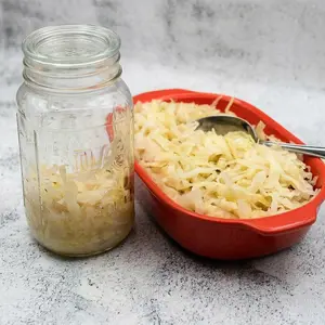 Homemade sauerkraut recipe. There's nothing quite like it. Amazingly delicious and wonderfully healthy. You'll be amazed how easy this is to make with Oma's tips.