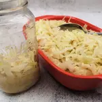 Homemade sauerkraut recipe. There's nothing quite like it. Amazingly delicious and wonderfully healthy. You'll be amazed how easy this is to make with Oma's tips.