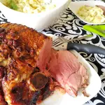 Learn how to cook ham using this slow cooker ham recipe. Quick to prepare and is so deliciously tender and tastes great with scalloped potatoes!