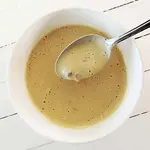 This recipe for creamy vegan mushroom soup is inspired in part by Oma's German recipe for cream of mushroom soup. It brings me back to my childhood eating this classic comfort food.