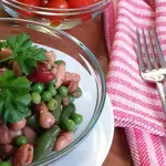 Need a quick recipe for bean salad? Here's an easy one that's sure to please. It's one of my quickie favorites and is great for picnics and potlucks.