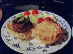 Here's how to make hamburgers, Rich's style. Using the best hamburger recipe, he shows his results - delicious.  