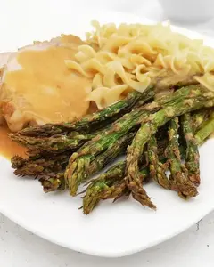 This easy asparagus recipe is a great company dish. Quick to prepare, it's delicate flavor is a great addition to any meal.