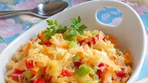 Fresh Sauerkraut Salad