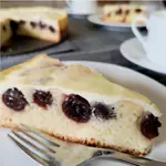 This sour cherry cake recipe is just the one you've been searching for! It's totally German, and it's a picture perfect dessert that's certain to please. Don't wait! Try it now!