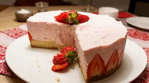 Needing an easy, yet fabulous dessert? This Strawberry Cream Torte is THAT dessert that is one of the easiest torte recipes to make. And ... it tastes so light and fresh and WUNDERBAR!