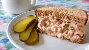 Our yummy Tuna Salad recipe is so easy to make and great on German rye bread, fresh buns, or toast. What makes this one different than what you're used to? Check it out ...