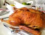 This German roast duck recipe is so easy to make for your traditional holiday dinner. With very little work, it goes into the oven and you have time to make all the trimmings.