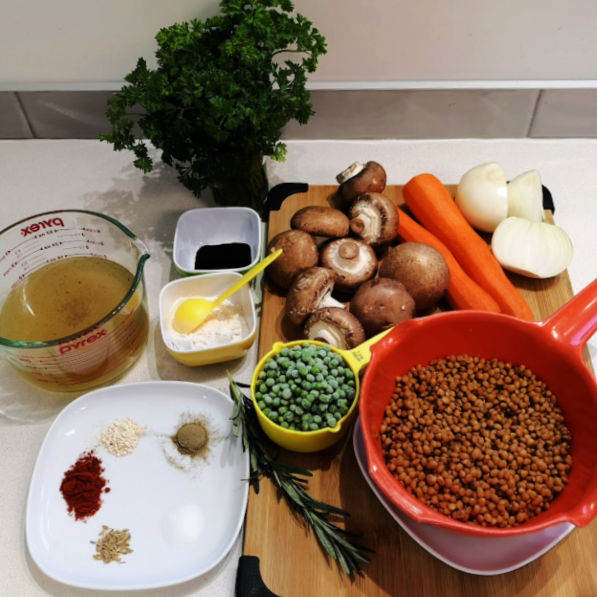 Vegan Shepherds Pie ingredients Vegan Shepherds Pie ingredients