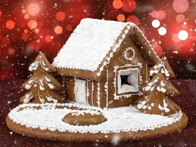 German Gingerbread House Idea #11
