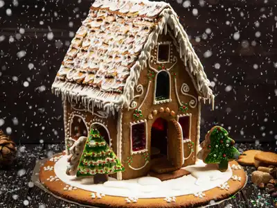 German Gingerbread House Idea #14