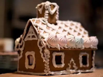 German Gingerbread House Idea #16