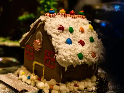 German Gingerbread House Idea #17