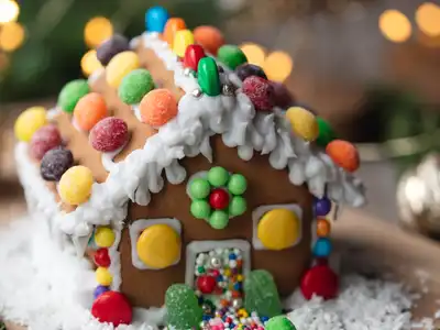 German Gingerbread House Idea #23