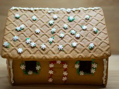 German Gingerbread House Idea #24