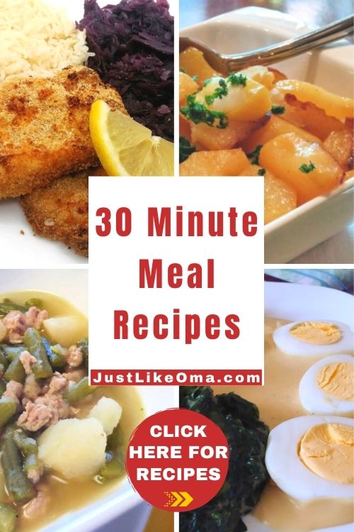 Check out these simple and speedy 30-minute meal recipes!