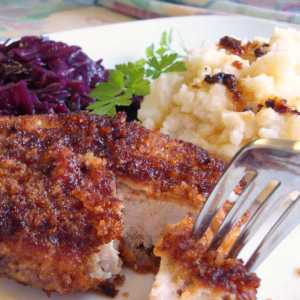 Oma's breaded pork chops