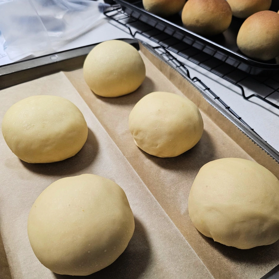 German donuts are ready to bake