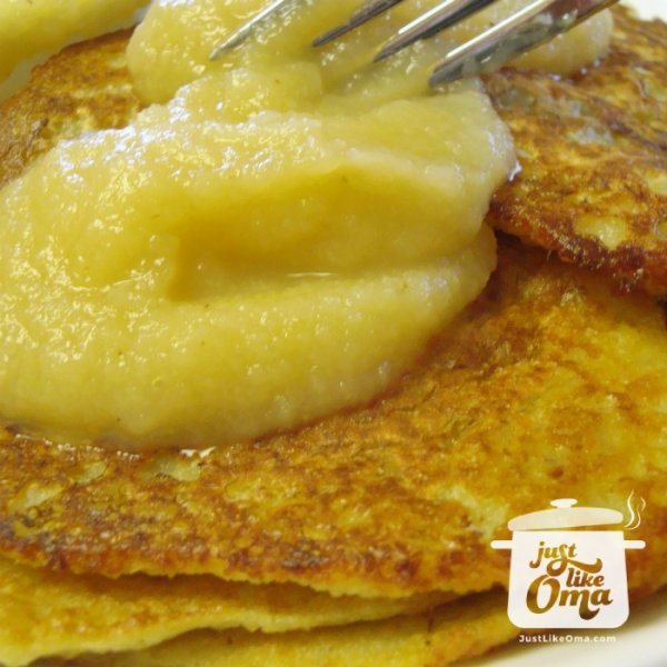 Traditional German Potato Pancake Recipe made Just like Oma