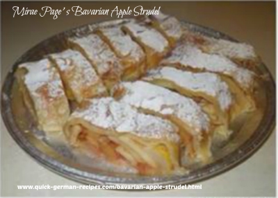 Mirae Gross-Page’s Bavarian Apple Strudel