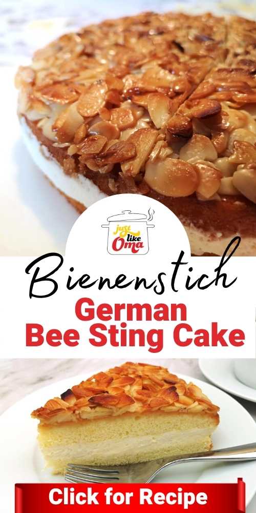 Oma&amp;#39;s Bienenstich Recipe ~ German Bee Sting Cake