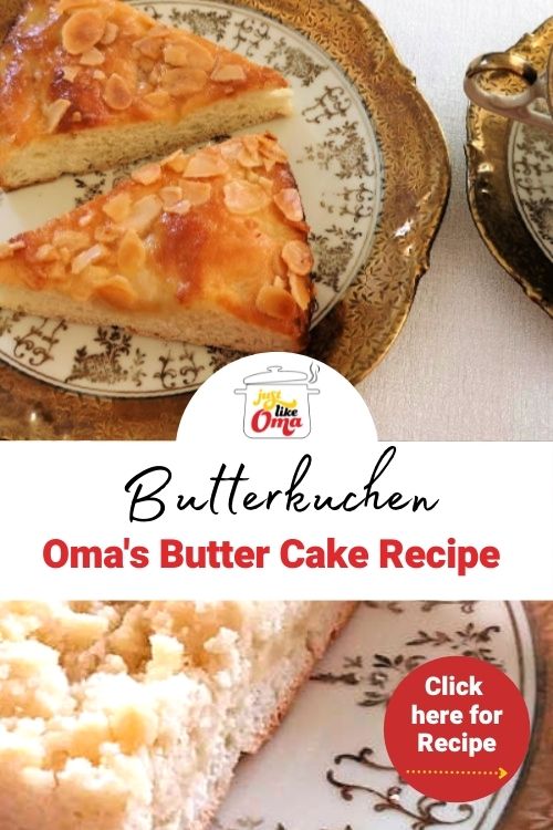 Make Oma's Butter Cake recipe when you're wanting some traditional German baking.