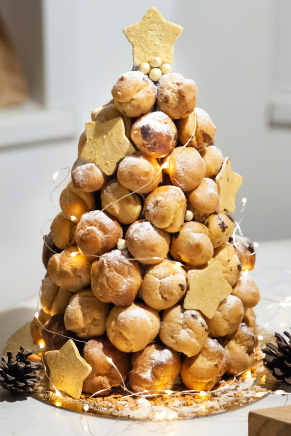 Christmas Tree Cream Puffs Christmas Tree Cream Puffs