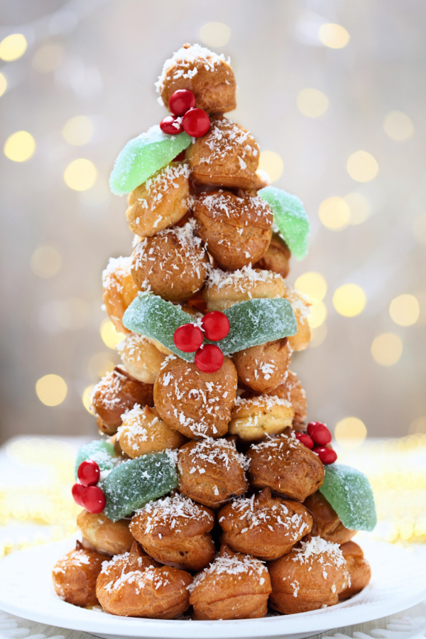 Cream Puff Christmas Tree Cream Puff Christmas Tree