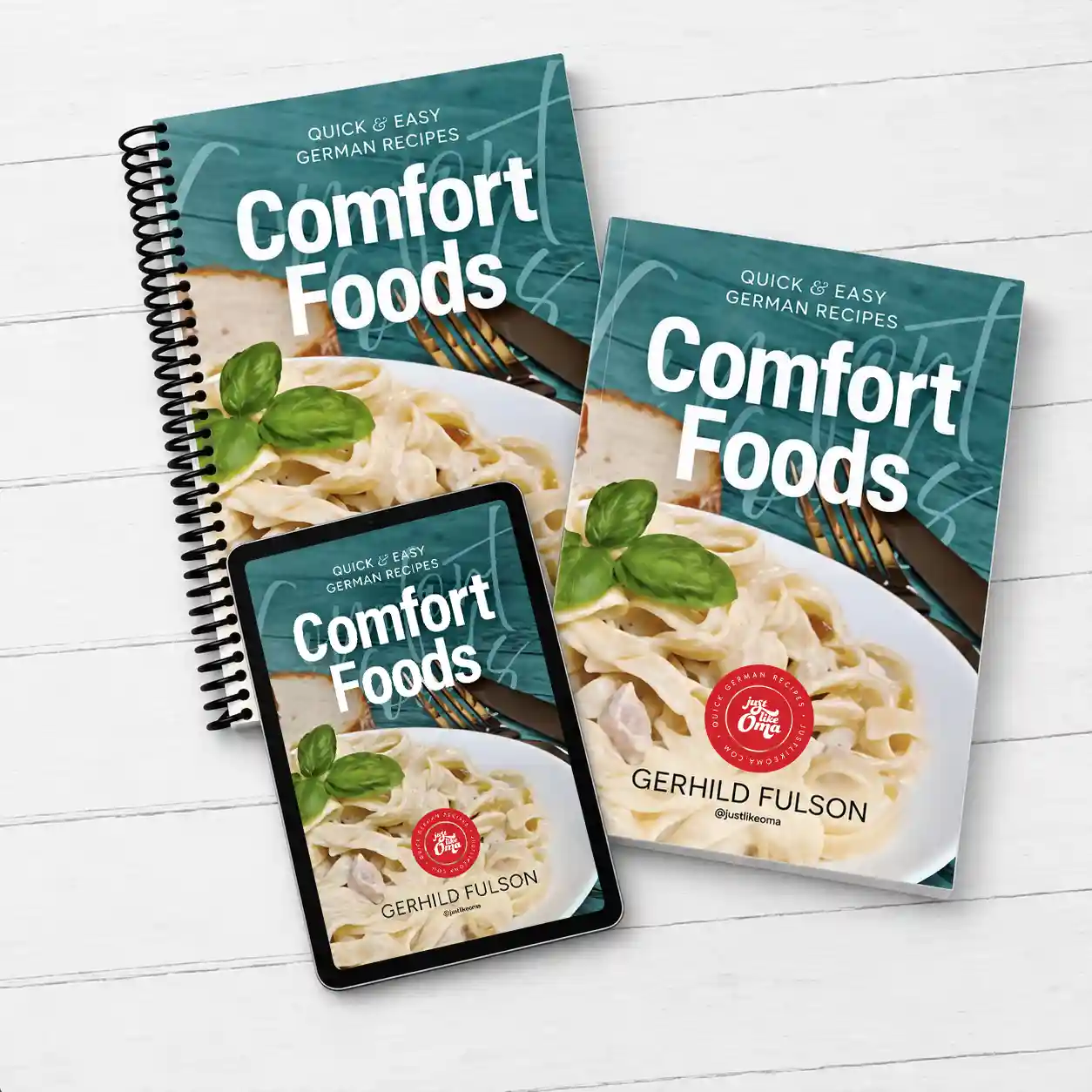 Comfort Foods cookbook versions