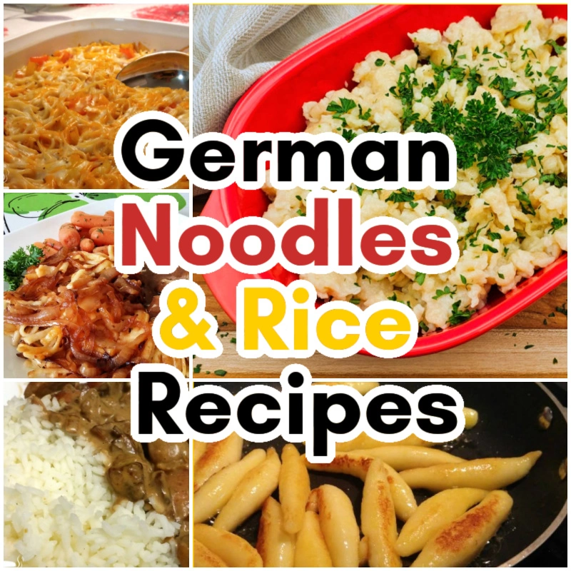 German Noodles And Rice Recipes