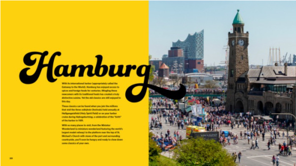 Chapter page, Hamburg, from German Meals at Oma’s