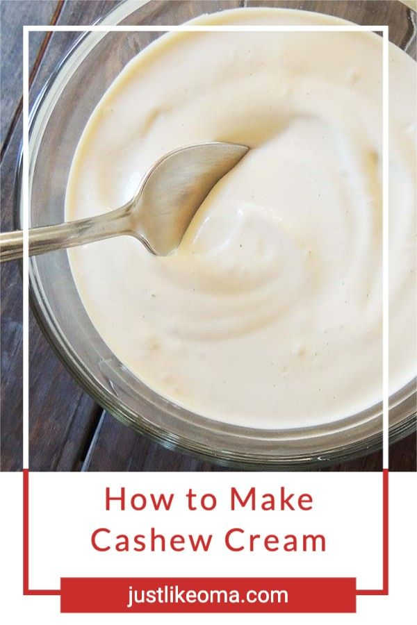 How to make cashew cream is really simple. At its most basic, it's a combination of cashews, water & salt. Cashew cream sauce is one of the many delicious dairy-free recipes.