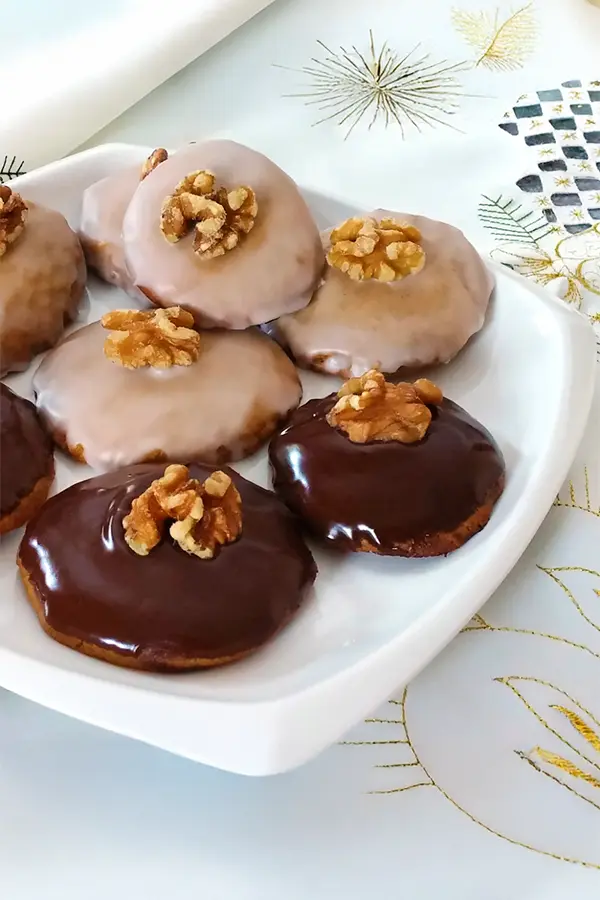 Lebkuchen - German gingerbread cookies
