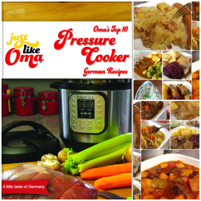 German Pressure Cooker Recipes Oma s Rezepte fur Schnellkochtopfe